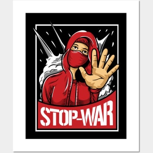 Stop War Ukraine Support Design Posters and Art